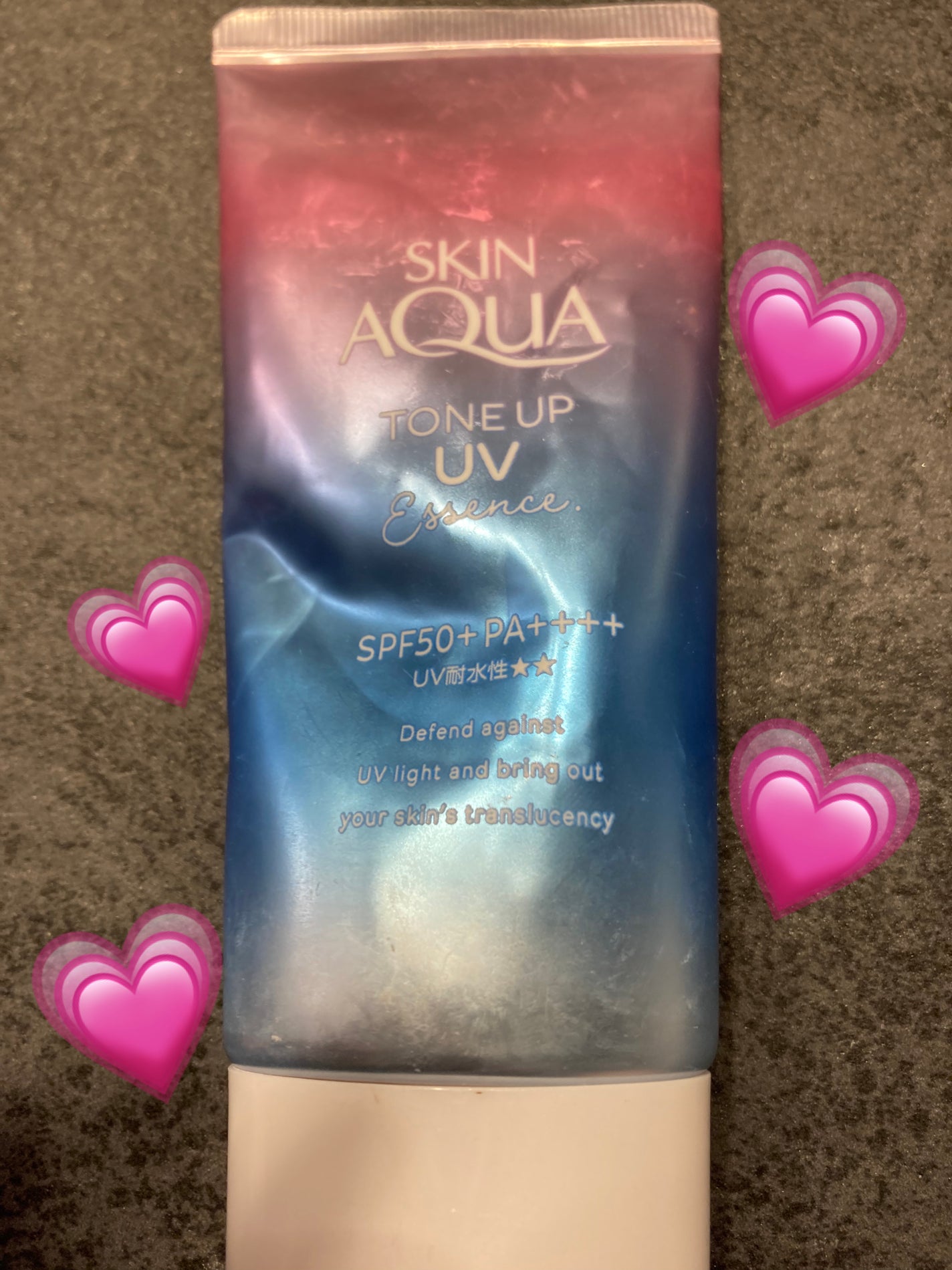 スキンアクア トーンアップUVエッセンス/スキンアクア/日焼け止めクリームを使ったクチコミ(1枚目)