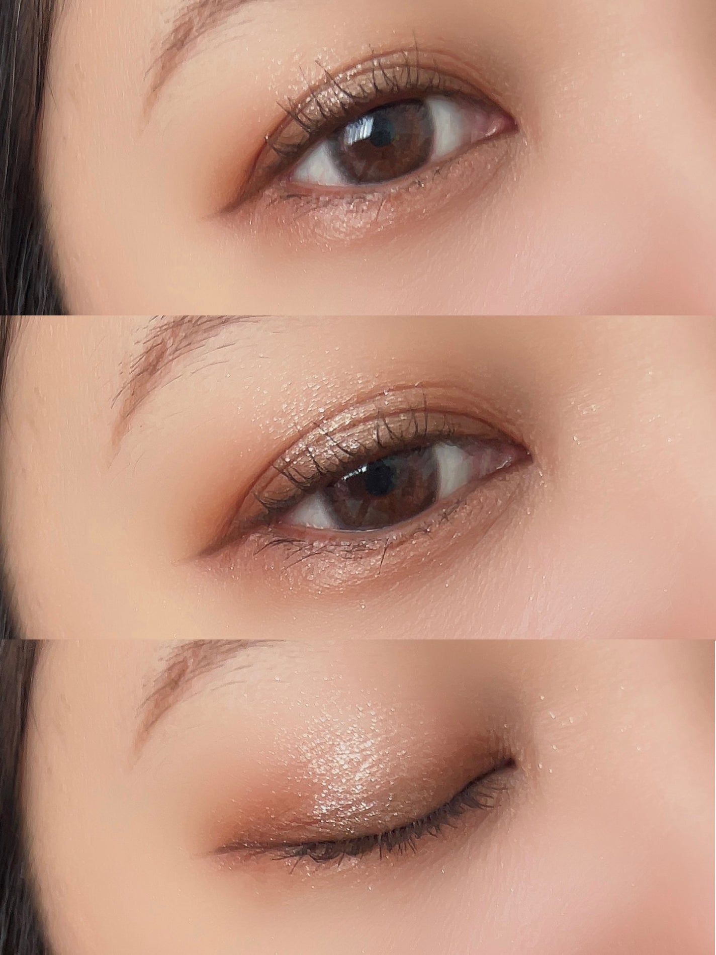 トーンアップアイシャドウ/CEZANNE/アイシャドウパレットを使ったクチコミ(5枚目)