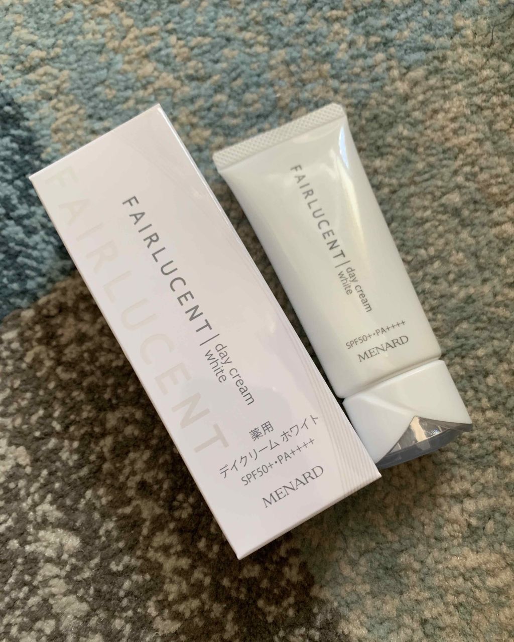薬用デイクリーム ホワイト/フェアルーセント/日焼け止めクリームを使ったクチコミ（1枚目）