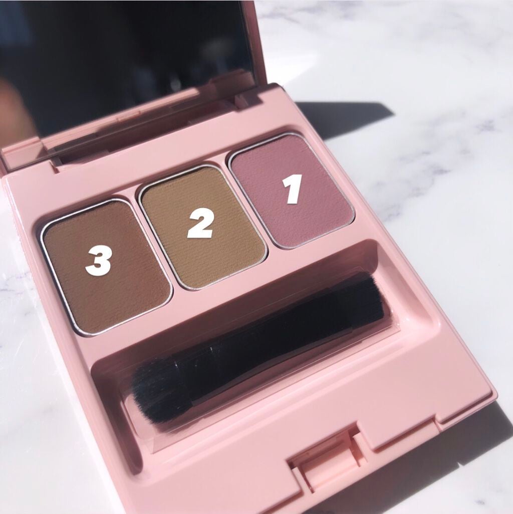 フーミー アイブロウブラシ 熊野筆/WHOMEE/メイクブラシを使ったクチコミ(2枚目)