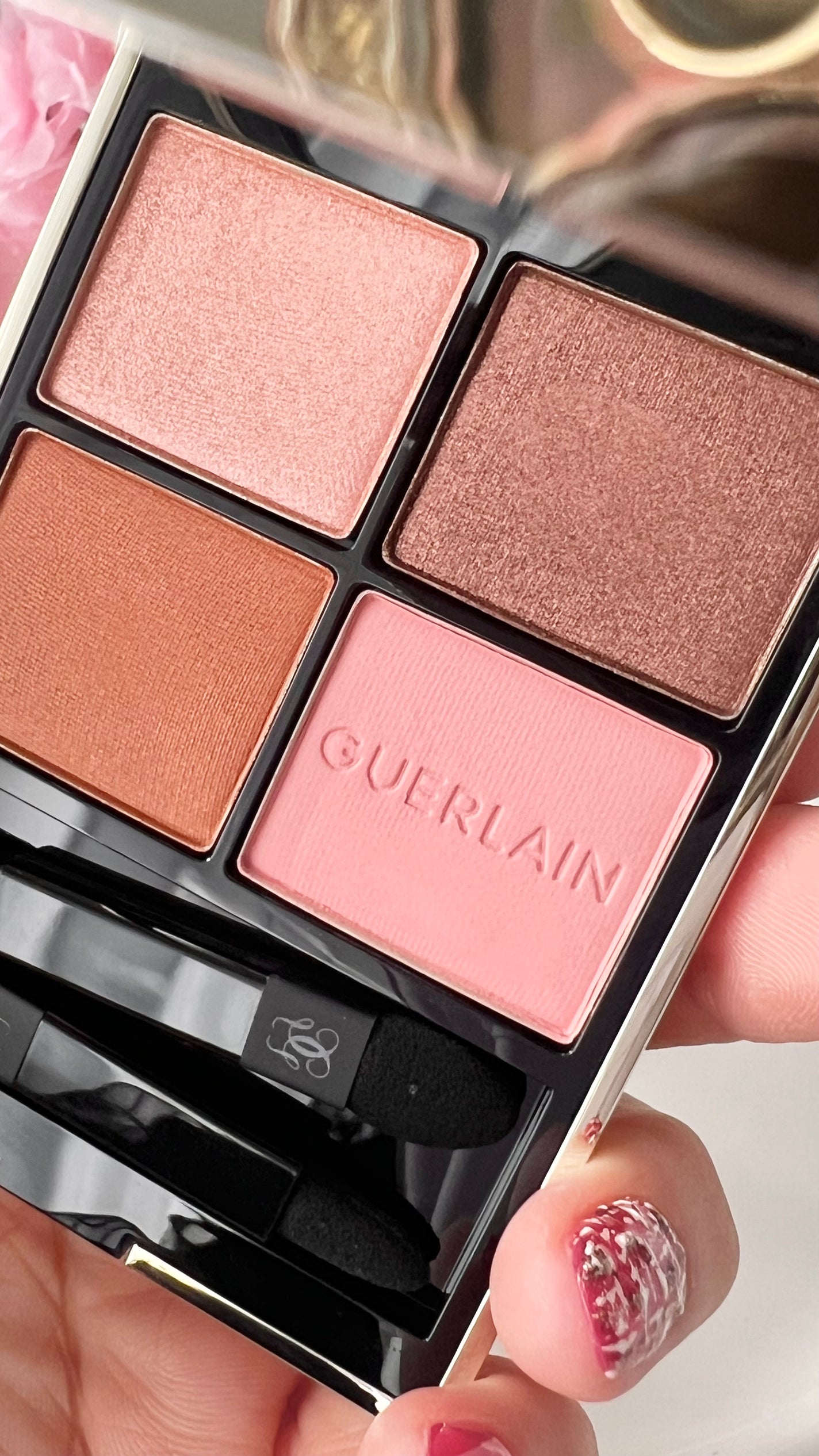 ãªã³ãã« ãžã§/GUERLAIN/ã¢ã€ã·ã£ããŠãã¬ããã䜿ã£ãã¯ãã³ãïŒ2æç®ïŒ