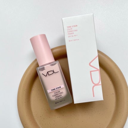 トーンステインカラーコレクティングプライマー/VDL/化粧下地を使ったクチコミ(4枚目)
