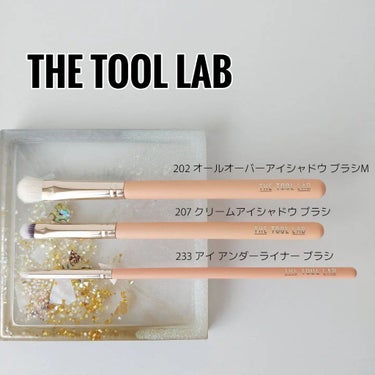 233 アイアンダーライナー/THE TOOL LAB/メイクブラシを使ったクチコミ（1枚目）