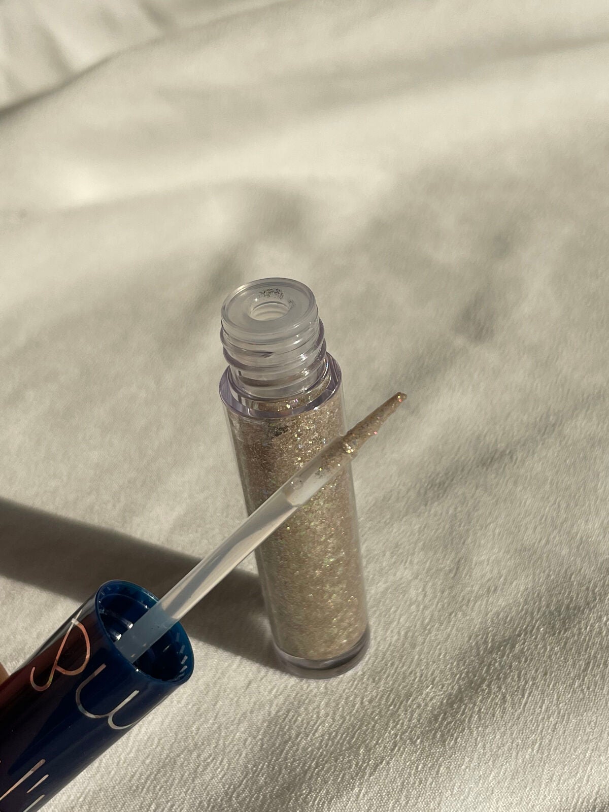 リキッド グリッター シャドウ/rom&nd/グリッターを使ったクチコミ(3枚目)