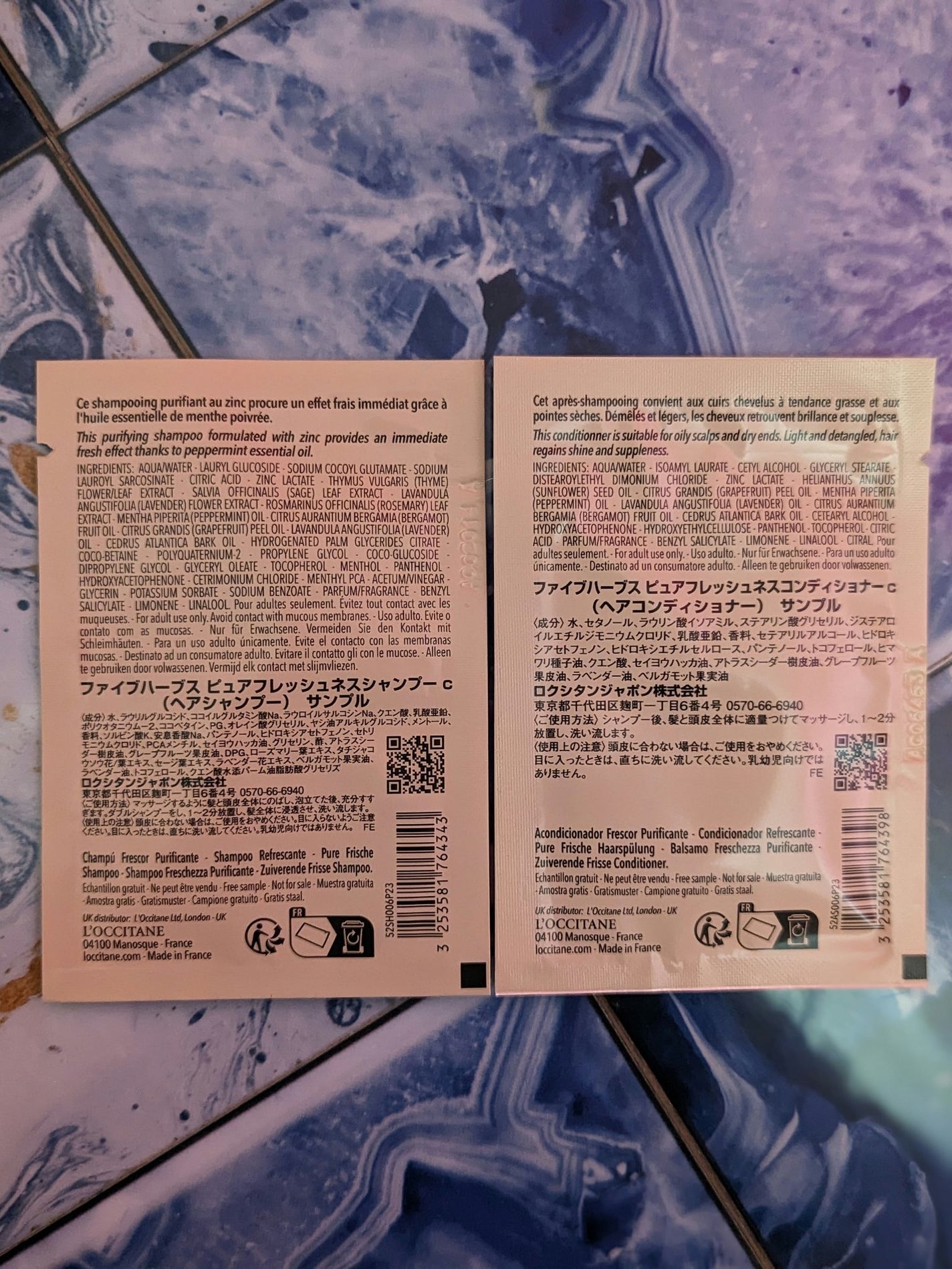 ピュアフレッシュ シャンプー/ コンディショナー/L'OCCITANE/市販シャンプーを使ったクチコミ(7枚目)