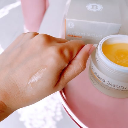 Pressed Serum Gold Apricot/BLITHE/美容液を使ったクチコミ(3枚目)