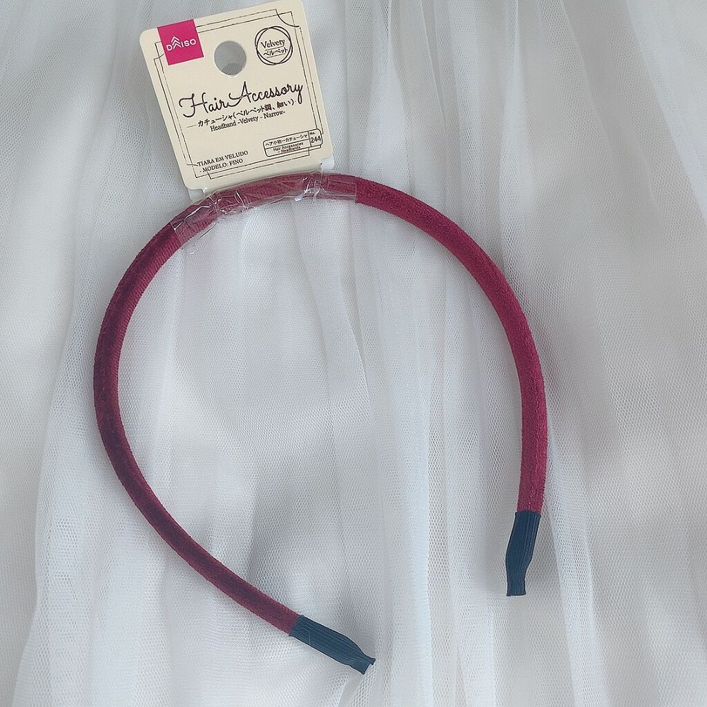 ヘアアクセサリー/DAISO/ヘアアクセサリーを使ったクチコミ(2枚目)