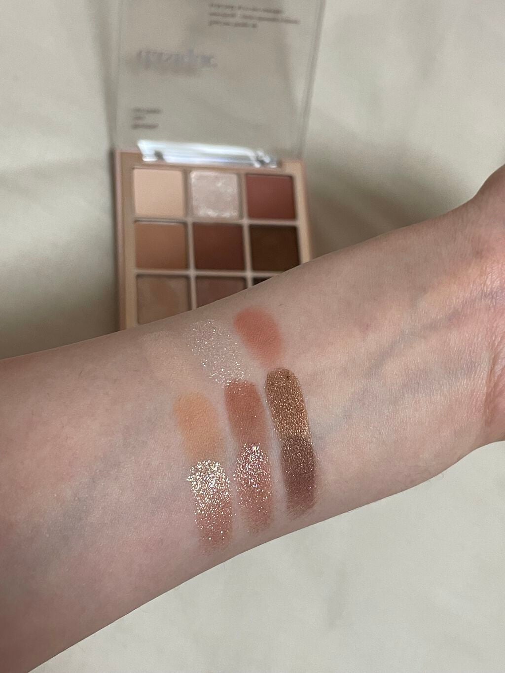 シャドウパレット/dasique/アイシャドウパレットを使ったクチコミ(3枚目)