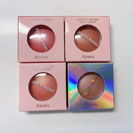 ジューシーパン ジェリービーム ハイライター/A’pieu/ジェル・クリームチークを使ったクチコミ(5枚目)