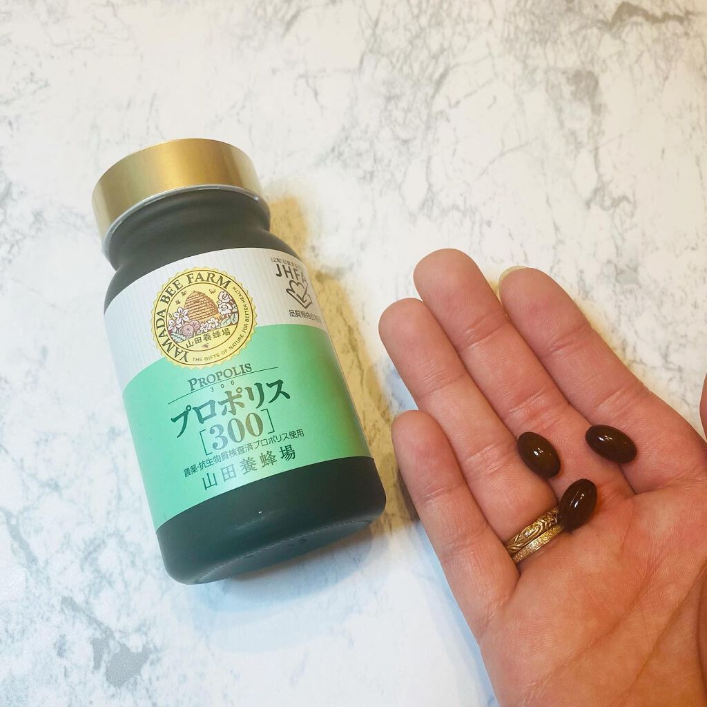 プロポリス300/山田養蜂場(健康食品)/健康サプリメントを使ったクチコミ(5枚目)