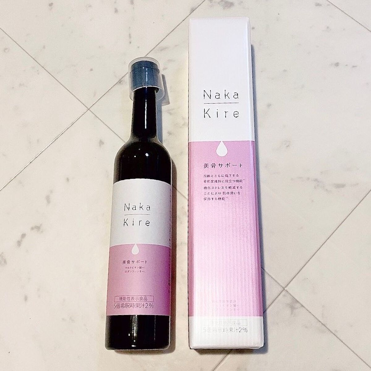 Naka-Kire 美骨サポート/ワダカルシウム/美容ドリンクを使ったクチコミ(1枚目)