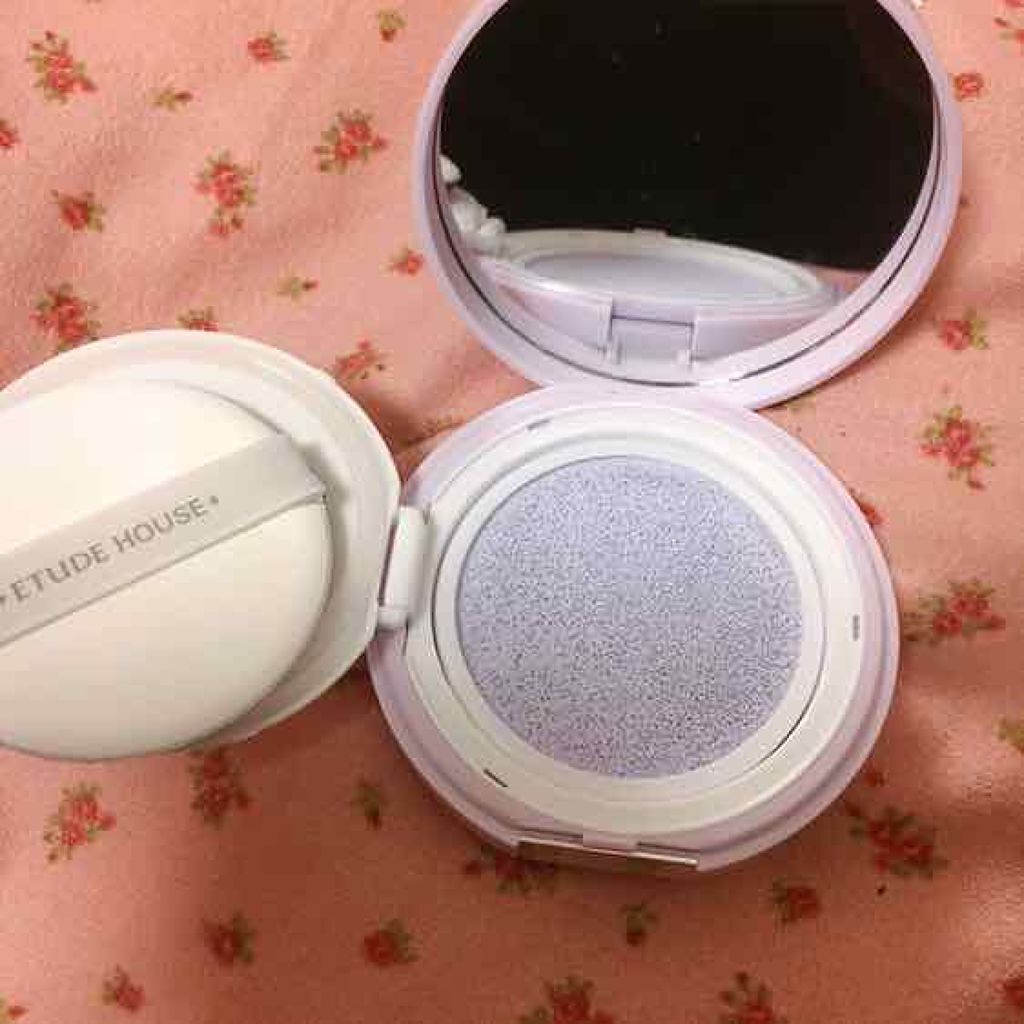 エニークッション カラーコレクター/ETUDE/化粧下地を使ったクチコミ（2枚目）