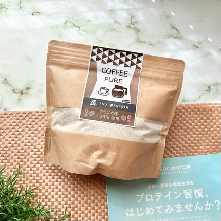 COFFEE PURE(ソイプロテイン)/ピュアパートナー/ソイプロテインを使ったクチコミ(6枚目)
