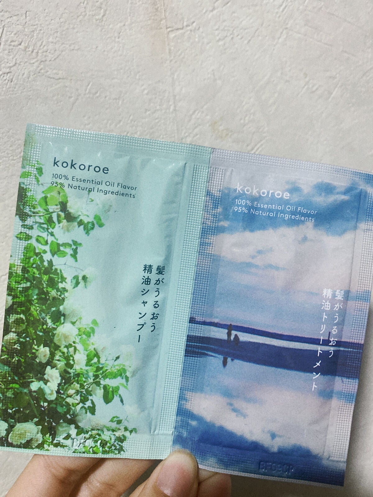 髪がうるおう精油シャンプー/トリートメント しっとり /kokoroe/シャンプー・コンディショナーを使ったクチコミ(1枚目)