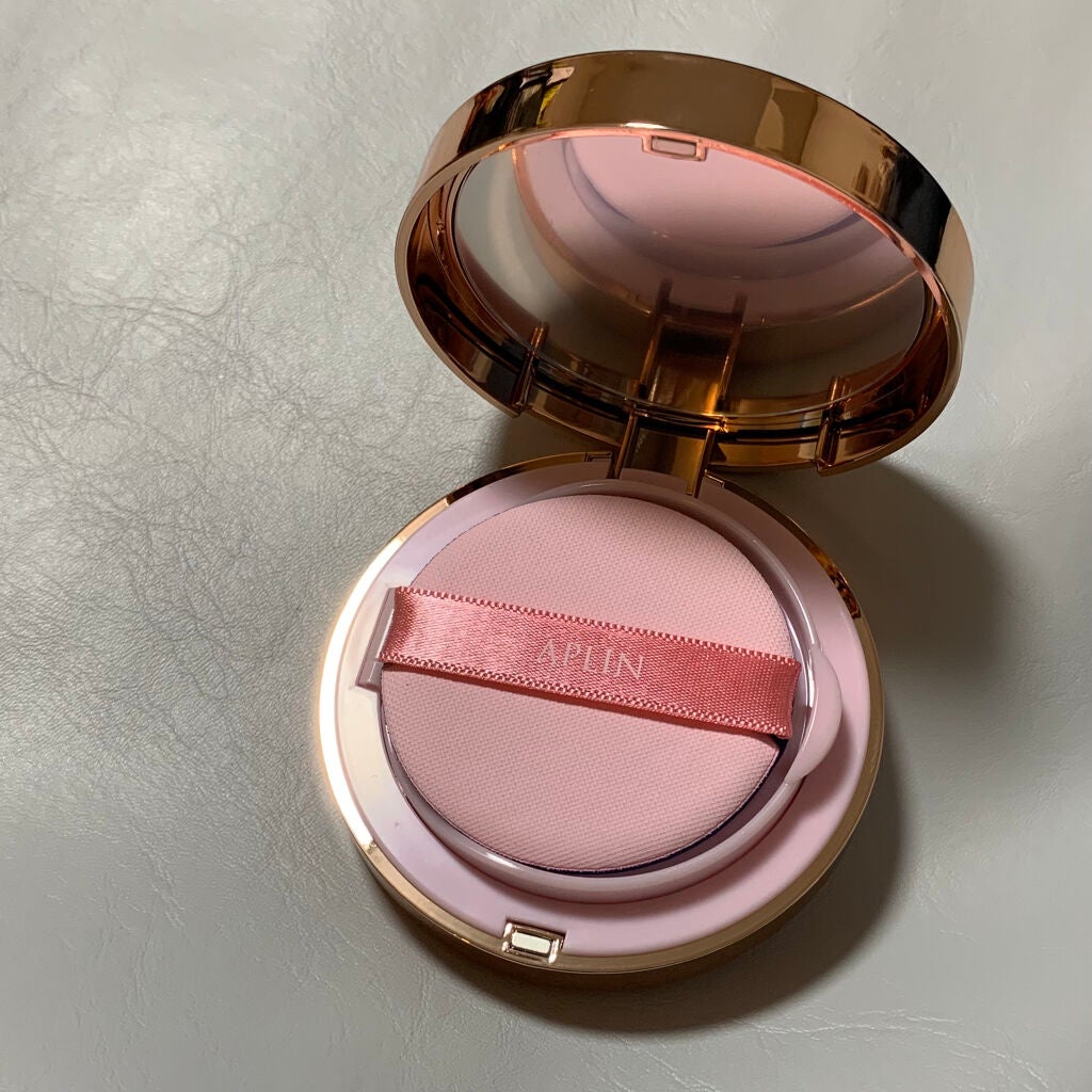 ピンクティーツリーカバークッション/APLIN/クッションファンデーションを使ったクチコミ(2枚目)