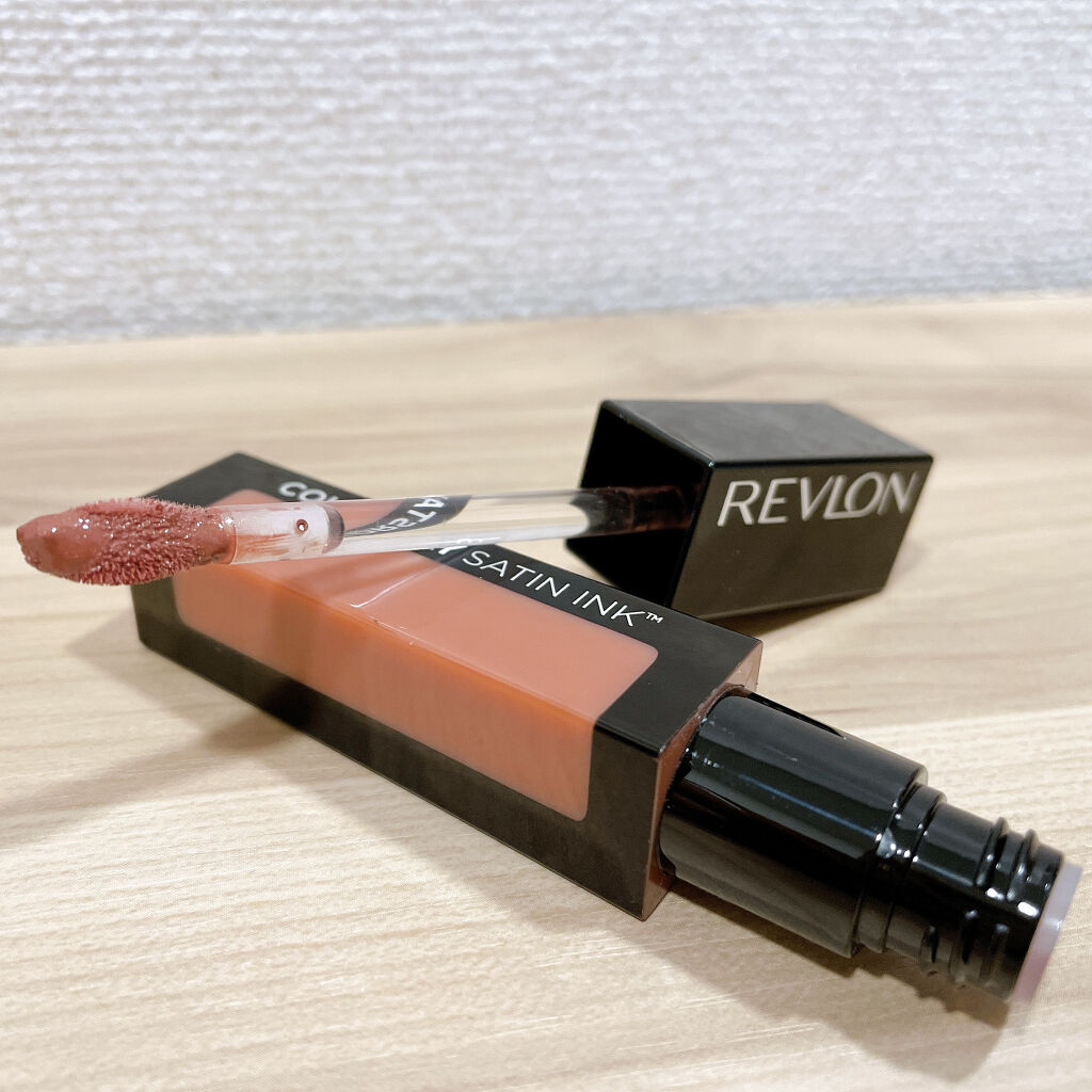 カラーステイ サテン インク/REVLON/口紅を使ったクチコミ（3枚目）