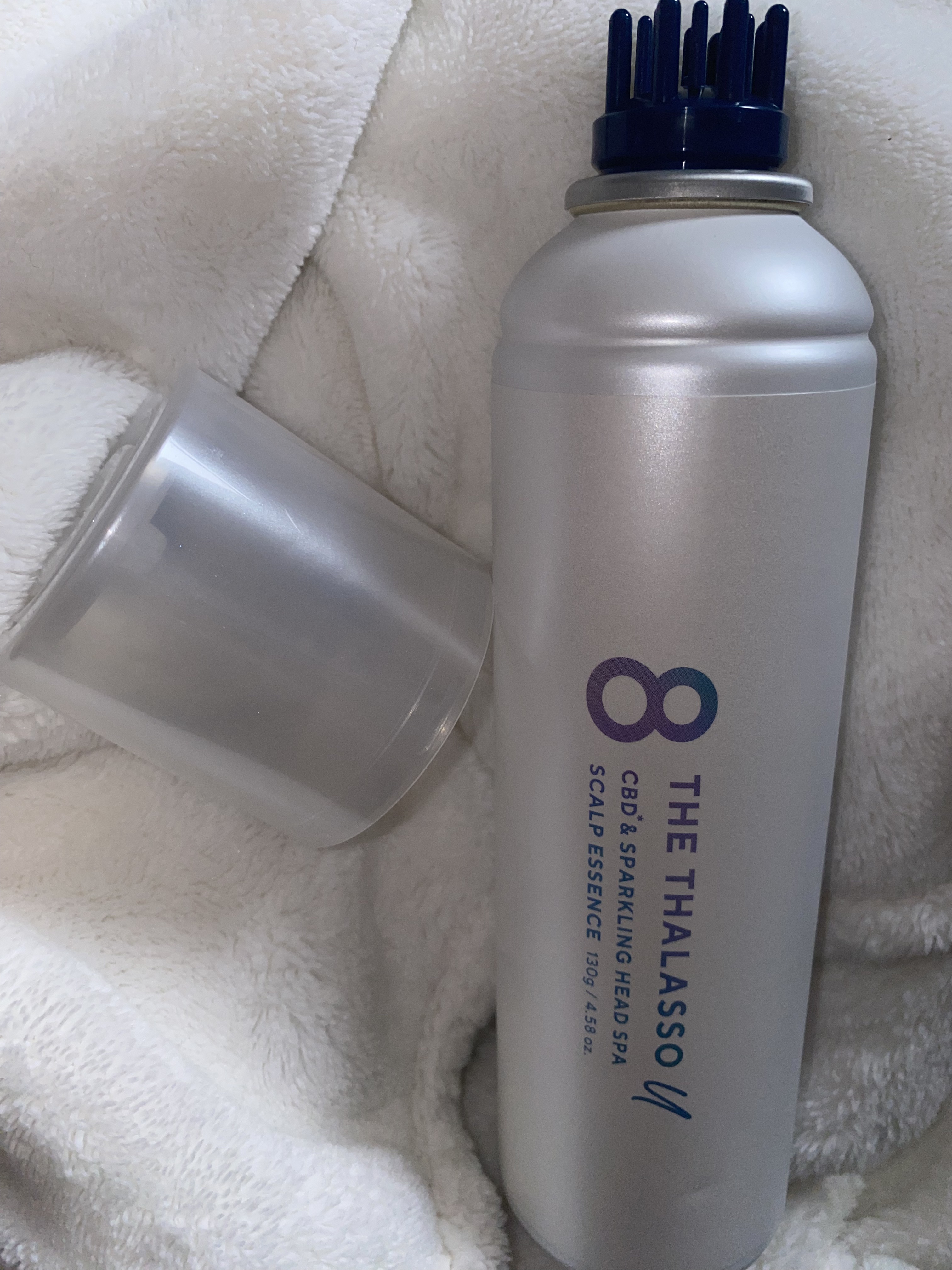 エイトザタラソ ユー CBD＆スパークリング ヘッドスパ スキャルプエッセンス/エイトザタラソ/頭皮ローションを使ったクチコミ（1枚目）