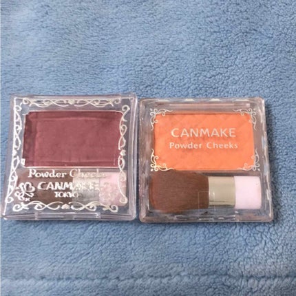 【旧品】パウダーチークス/キャンメイク/パウダーチークを使ったクチコミ(1枚目)