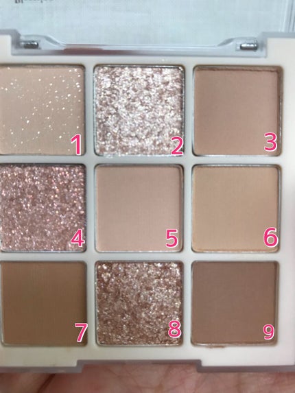 シャドウパレット/dasique/アイシャドウパレットを使ったクチコミ(3枚目)