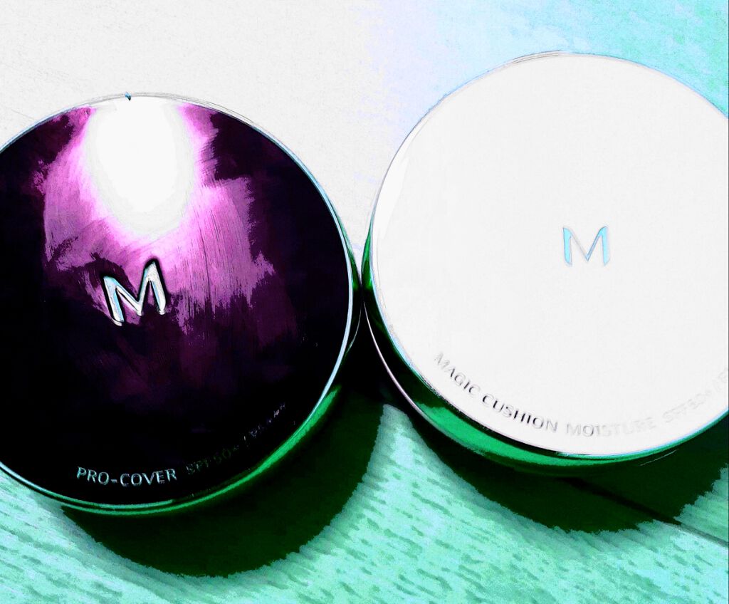 M クッション ファンデーション(モイスチャー)/MISSHA/クッションファンデーションを使ったクチコミ（1枚目）