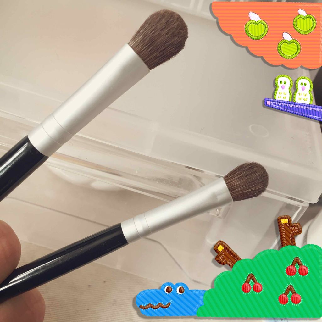 アイシャドウブラシセット/ロージーローザ/メイクブラシを使ったクチコミ(1枚目)