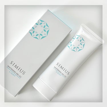 シミウス シミウス 薬用ホワイトニングジェルEX ライト （さっぱり）　のクチコミ「𓍯WHITENING GEL EX LIGHT⌇SIMIUS

シミ悩みや乾燥による毛穴の目立.....」（1枚目）