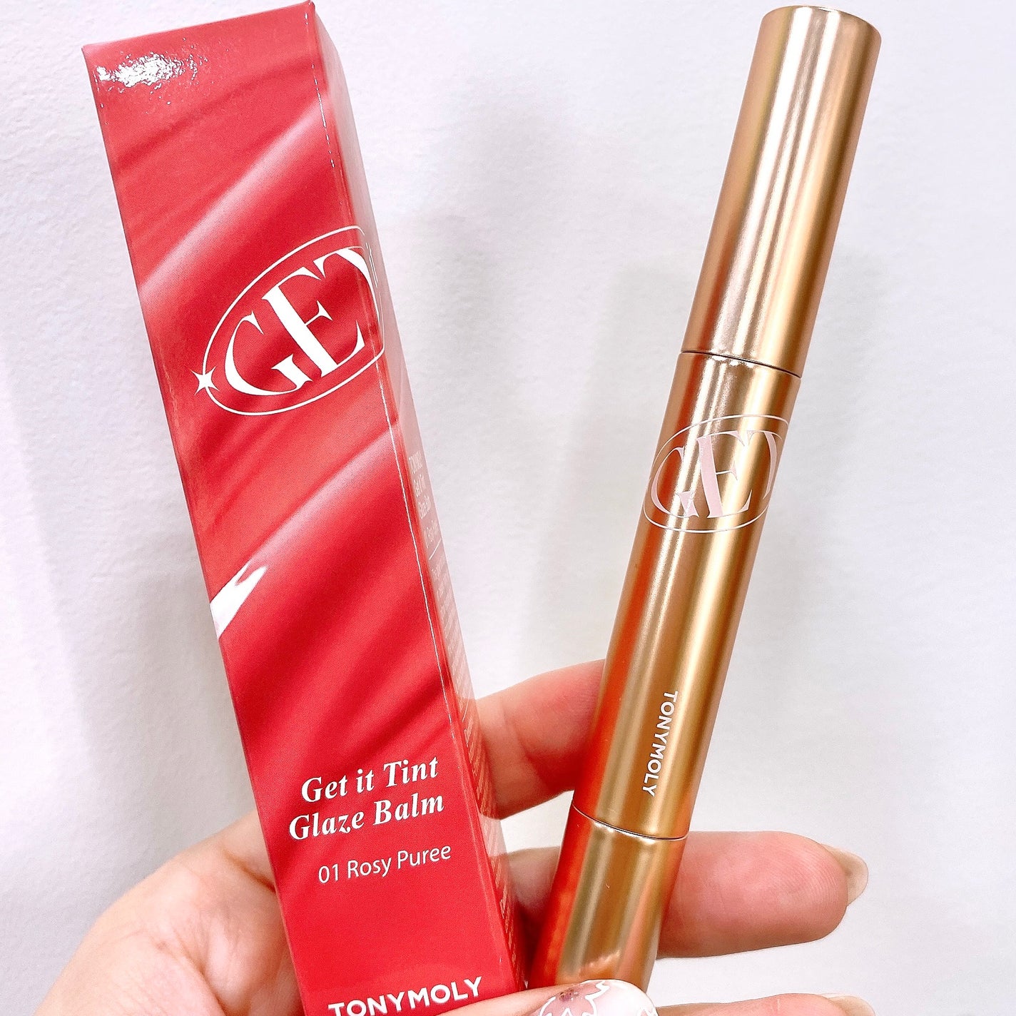 ゲットイットティントグレーズバーム/TONYMOLY/リップティントを使ったクチコミ(1枚目)