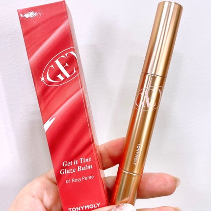 ゲットイットティントグレーズバーム/TONYMOLY/リップティントを使ったクチコミ(1枚目)