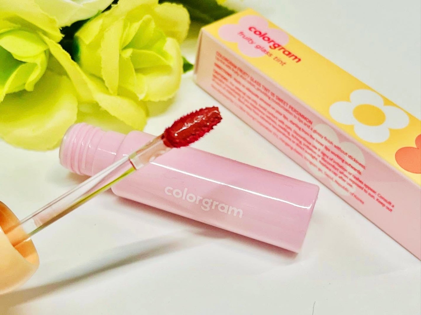 タンフルグラスティント/Colorgram/リップティントを使ったクチコミ(2枚目)