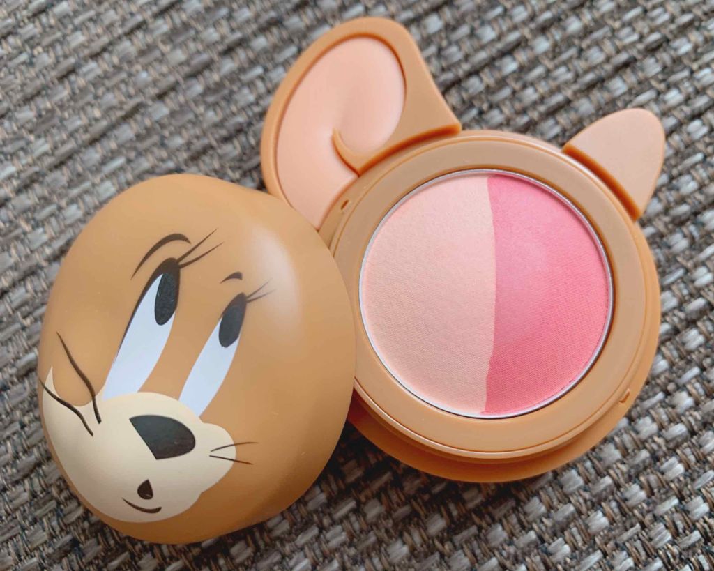 ラッキーフレンズ 2トーンチーク/ETUDE/パウダーチークを使ったクチコミ（1枚目）