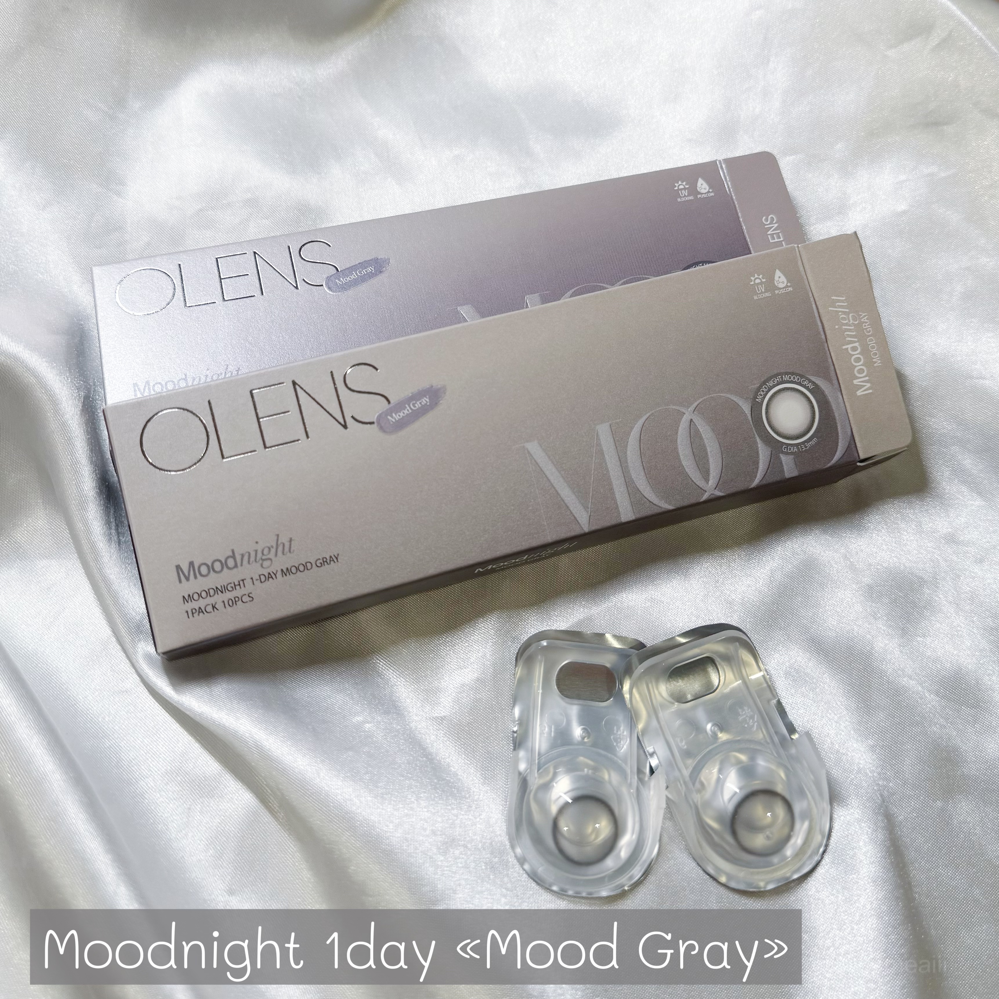 Moodnight 1day/OLENS/ワンデー（１DAY）カラコンを使ったクチコミ（2枚目）