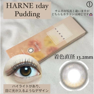 HARNE 1day/HARNE/ワンデー（１DAY）カラコンを使ったクチコミ（3枚目）