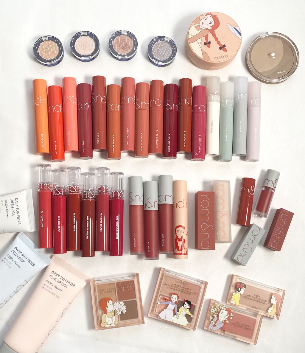 ジューシーラスティングティント/rom&nd/リップティントを使ったクチコミ（1枚目）