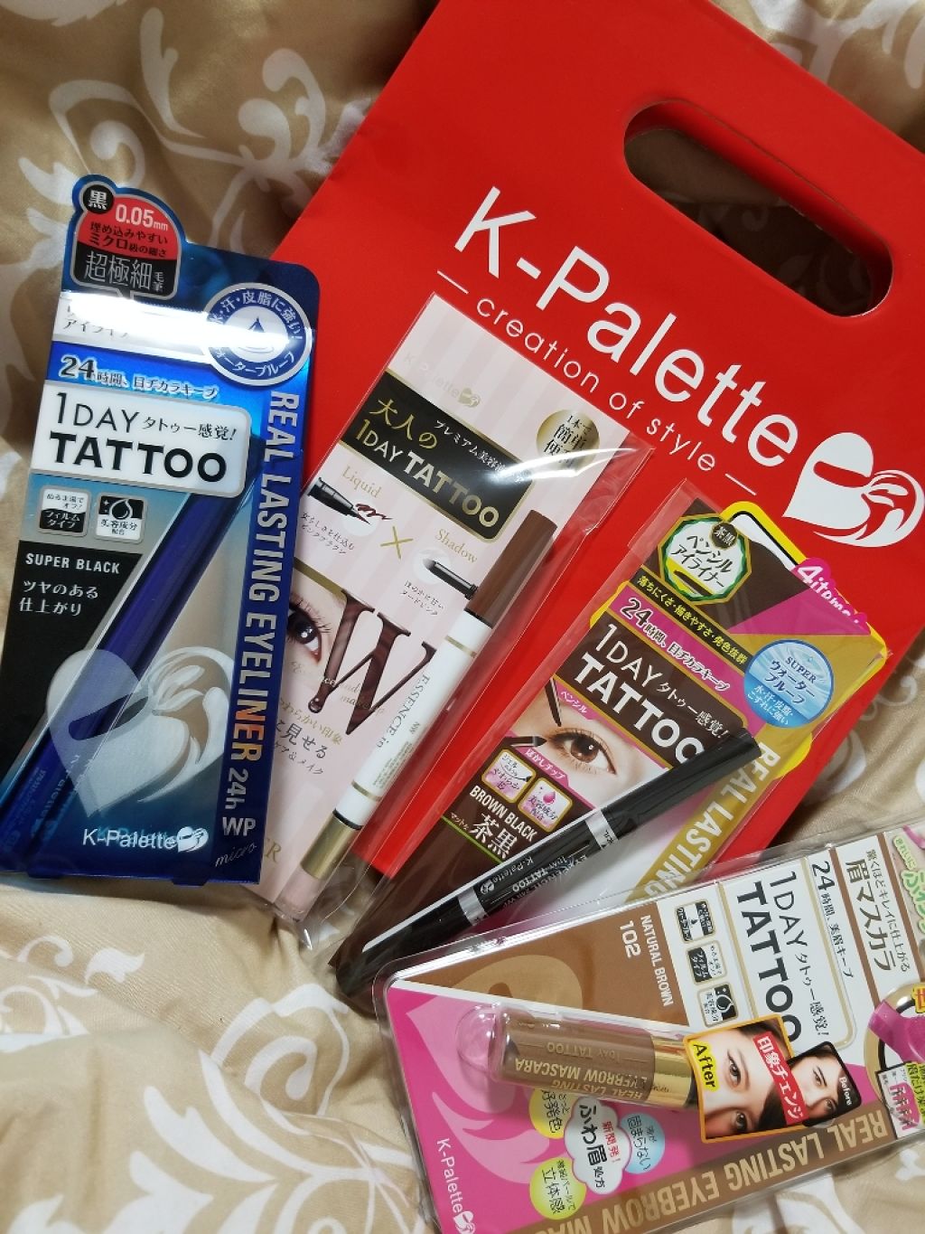 エッセンスインシャドウライナー/K-パレット/スティックアイシャドウを使ったクチコミ(2枚目)