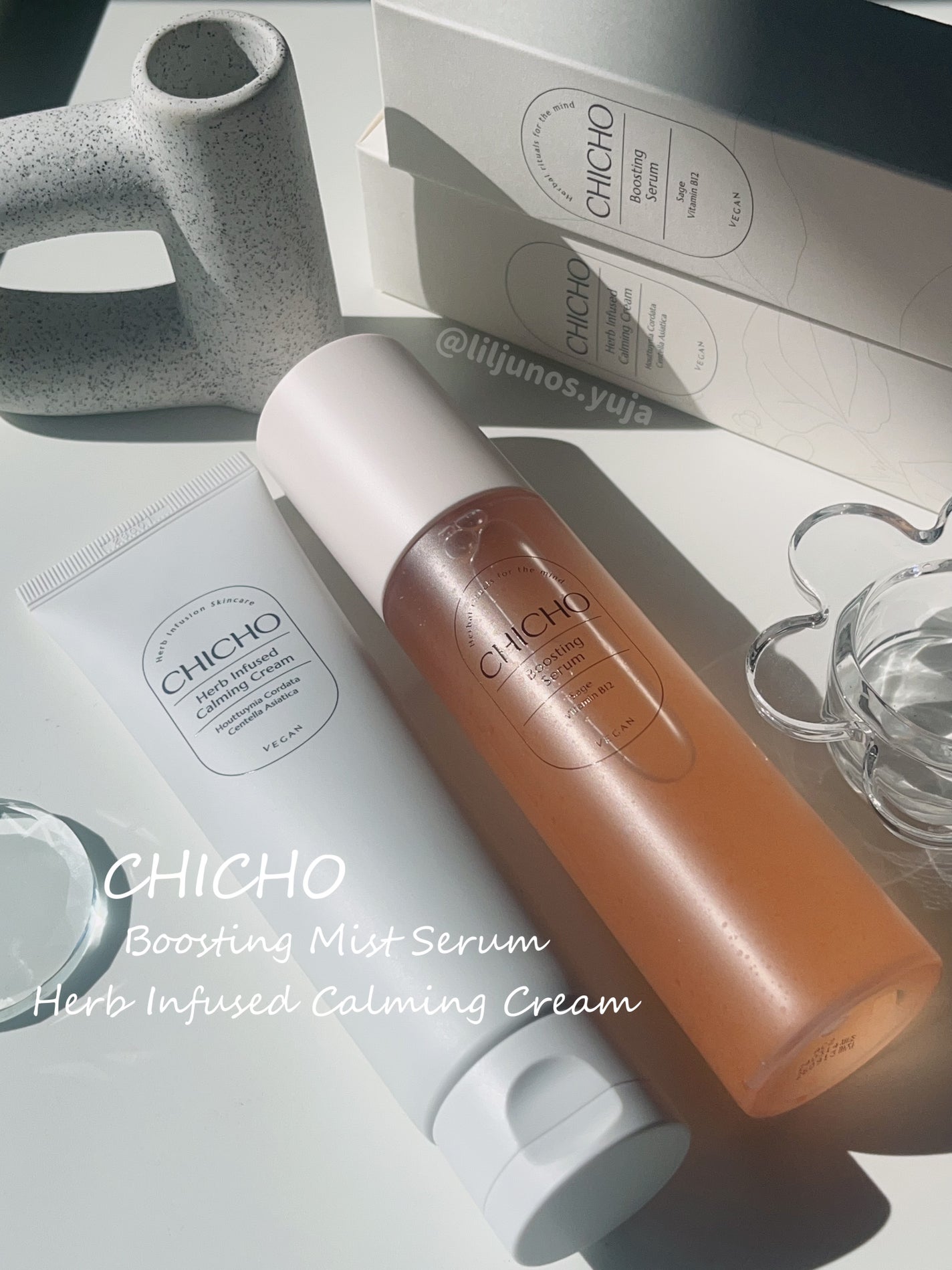 ハーブインフューズドカーミングクリーム/CHICHO/フェイスクリームを使ったクチコミ(1枚目)