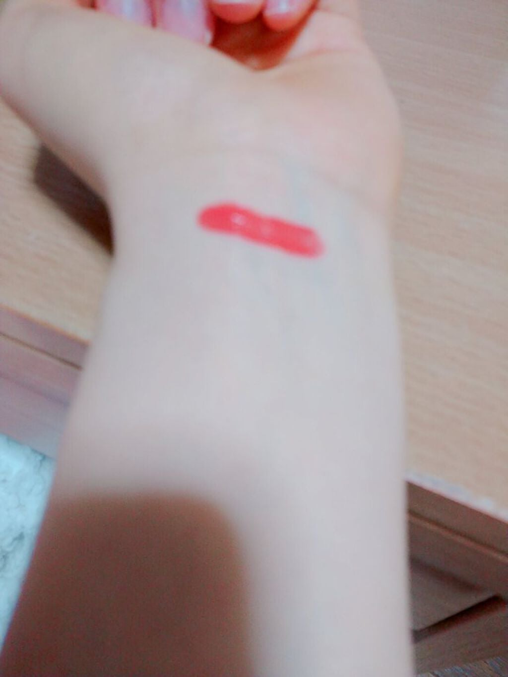 カラースプラッシュウォーターティント/B. by BANILA/リップティントを使ったクチコミ(2枚目)