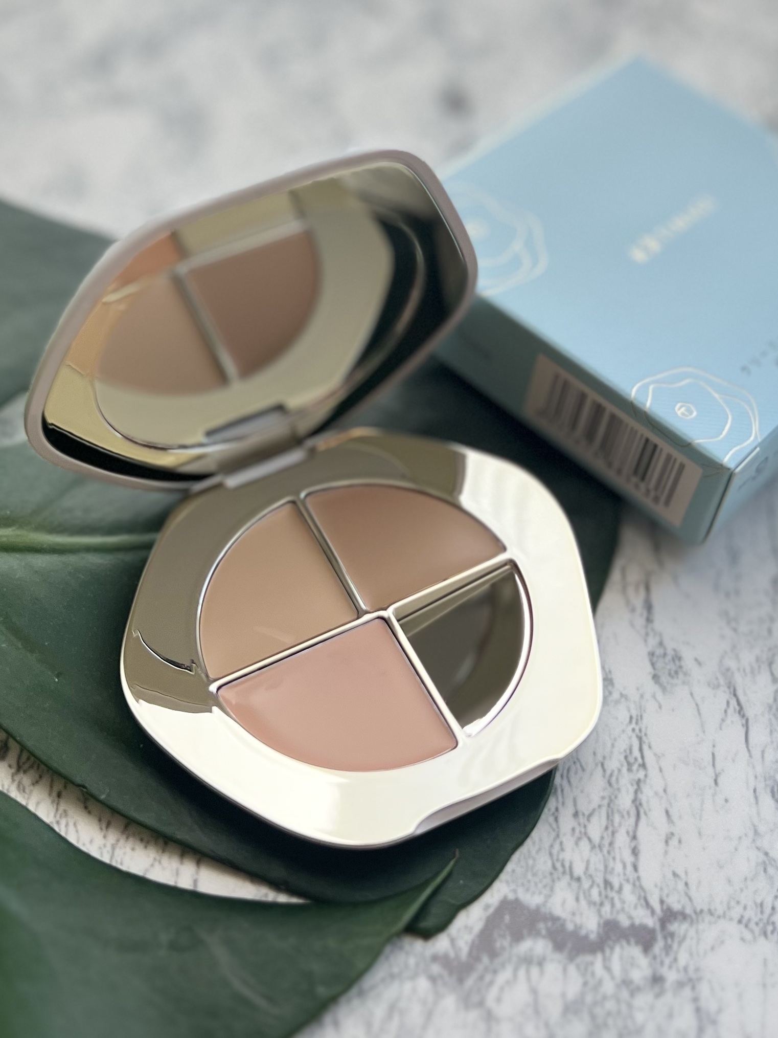 TIMAGE  クリーミーコンシーラーパレット/TIMAGE/パレットコンシーラーを使ったクチコミ（2枚目）