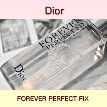 ディオールスキン フォーエヴァー メイクアップ フィックス ミスト/Dior/化粧下地を使ったクチコミ（2枚目）