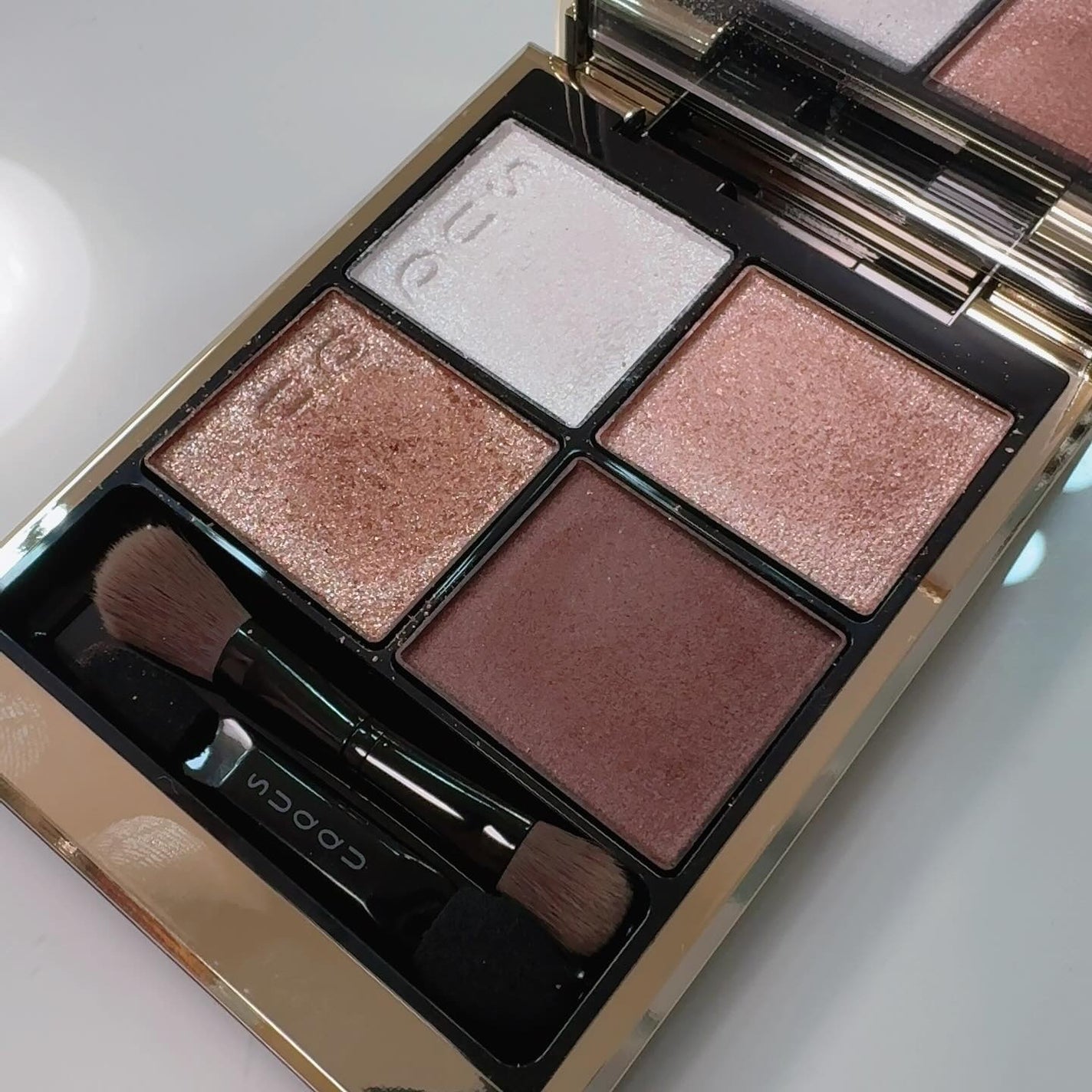 シグニチャー カラー アイズ/SUQQU/アイシャドウパレットを使ったクチコミ(4枚目)