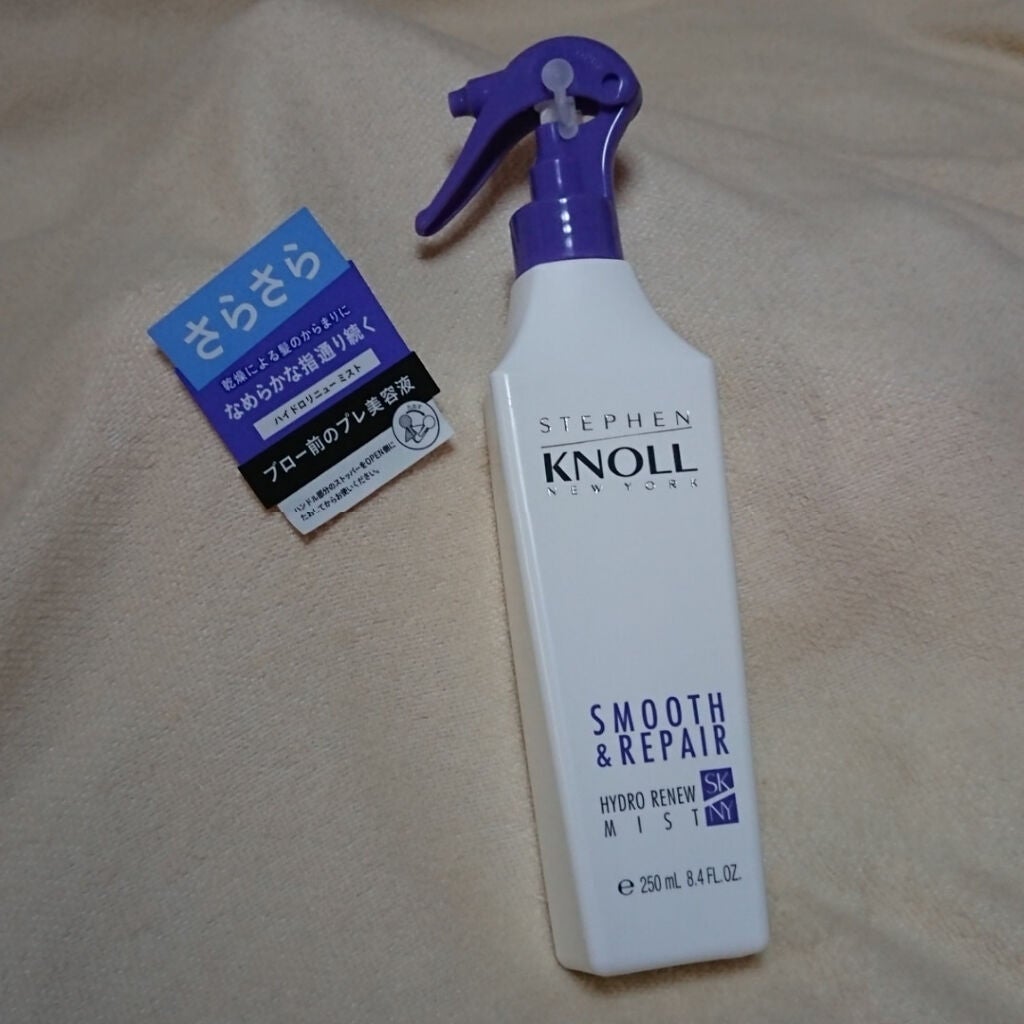 ハイドロリニュー ミスト スムースリペア/スティーブンノル ニューヨーク/プレスタイリング・寝ぐせ直しを使ったクチコミ(1枚目)