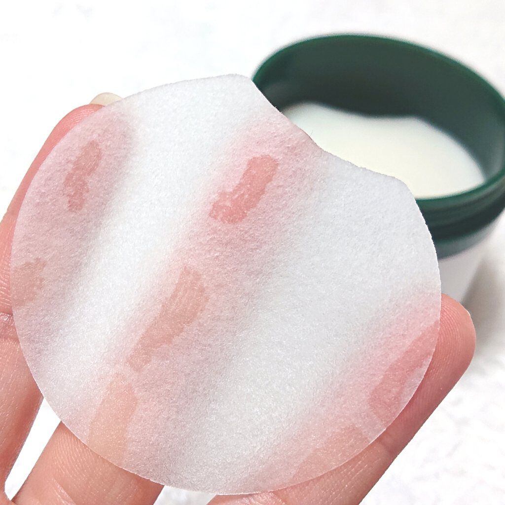 グリーンダーマCICAエッセンシャルパッド/ネイチャーリパブリック/トナーパッドを使ったクチコミ（2枚目）