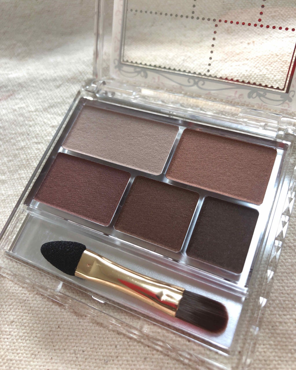 パーフェクトマルチアイズ/キャンメイク/アイシャドウパレットを使ったクチコミ(2枚目)