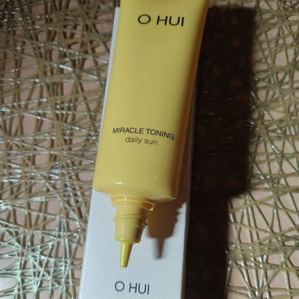 ミラクルトーニング デイリーサン/OHUI/日焼け止めミルクを使ったクチコミ(2枚目)