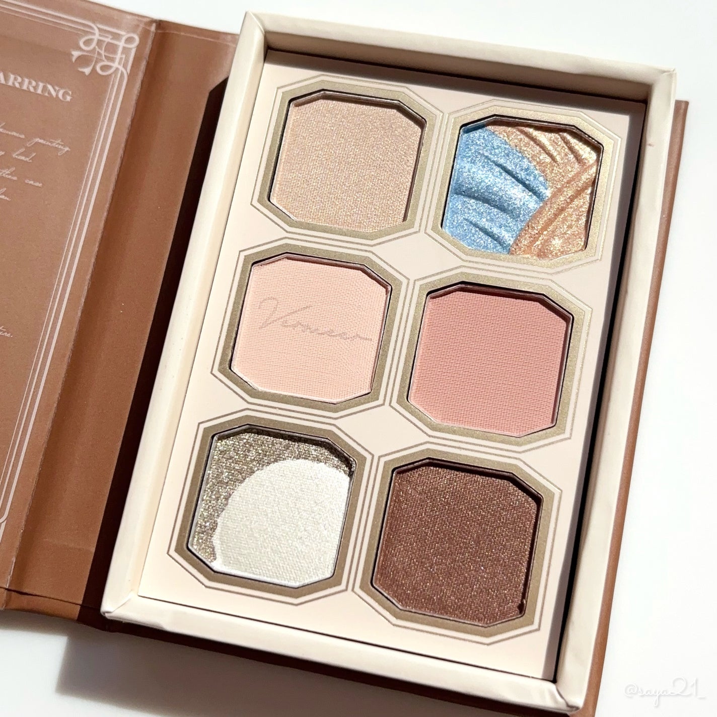 絵画アイシャドウパレット/MilleFée/アイシャドウパレットを使ったクチコミ(4枚目)