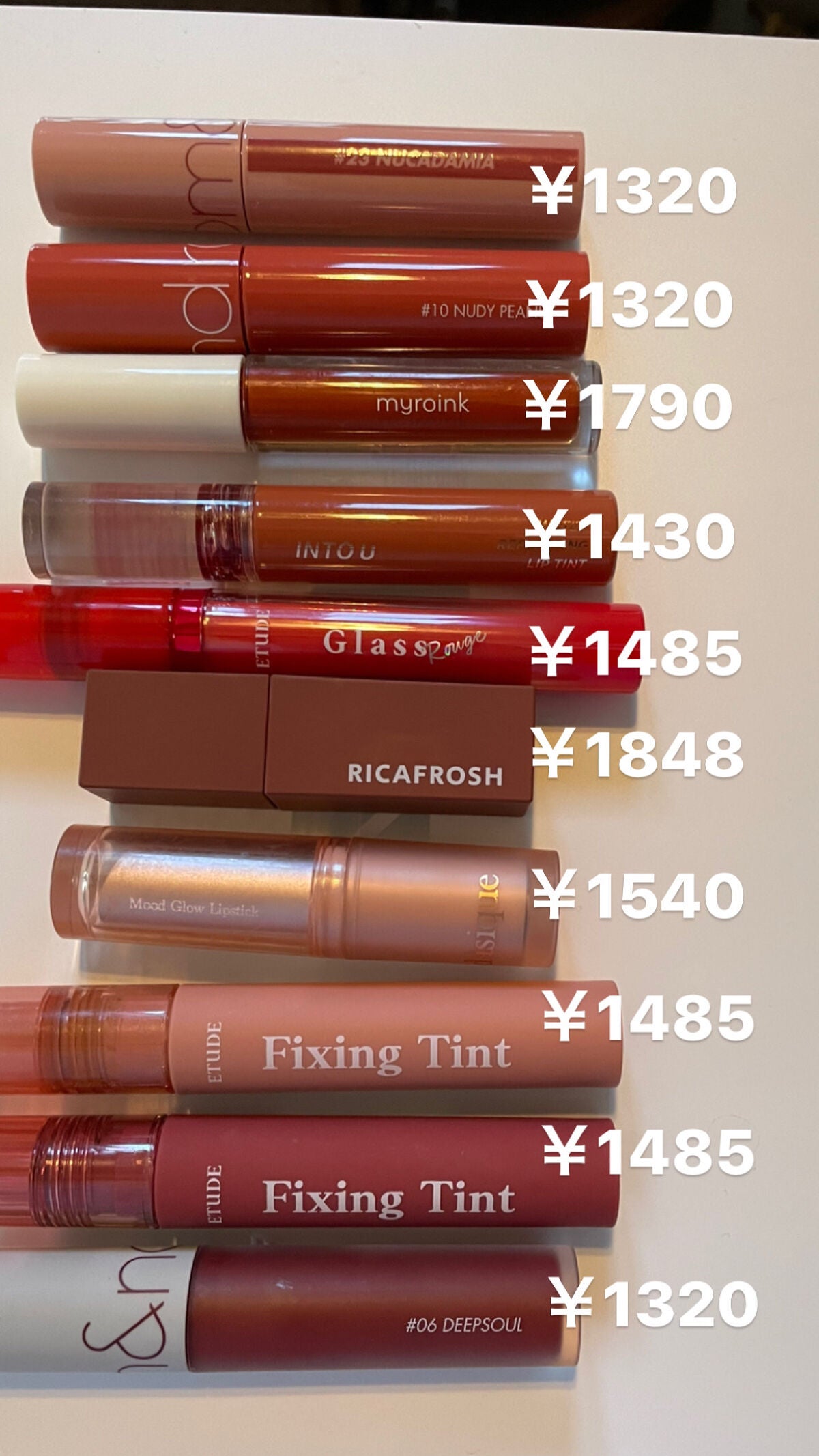 ジューシーラスティングティント/rom&nd/リップティントを使ったクチコミ(2枚目)