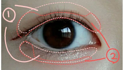 クイックイージーアイライナー/キャンメイク/リキッドアイライナーを使ったクチコミ(2枚目)