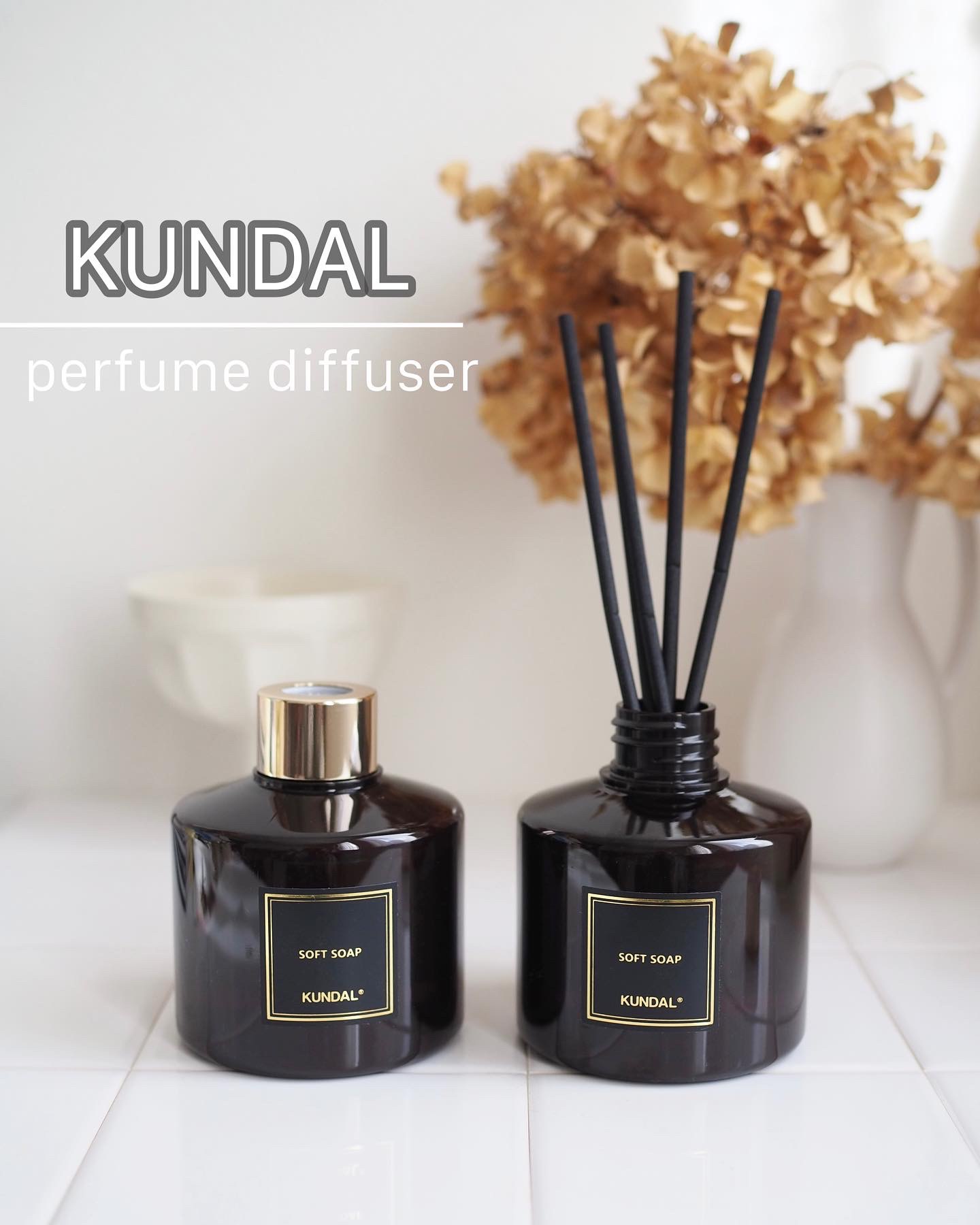 パフュームディフューザー 16.ソフトソープ Soft Soap/KUNDAL/ルームフレグランスを使ったクチコミ（1枚目）