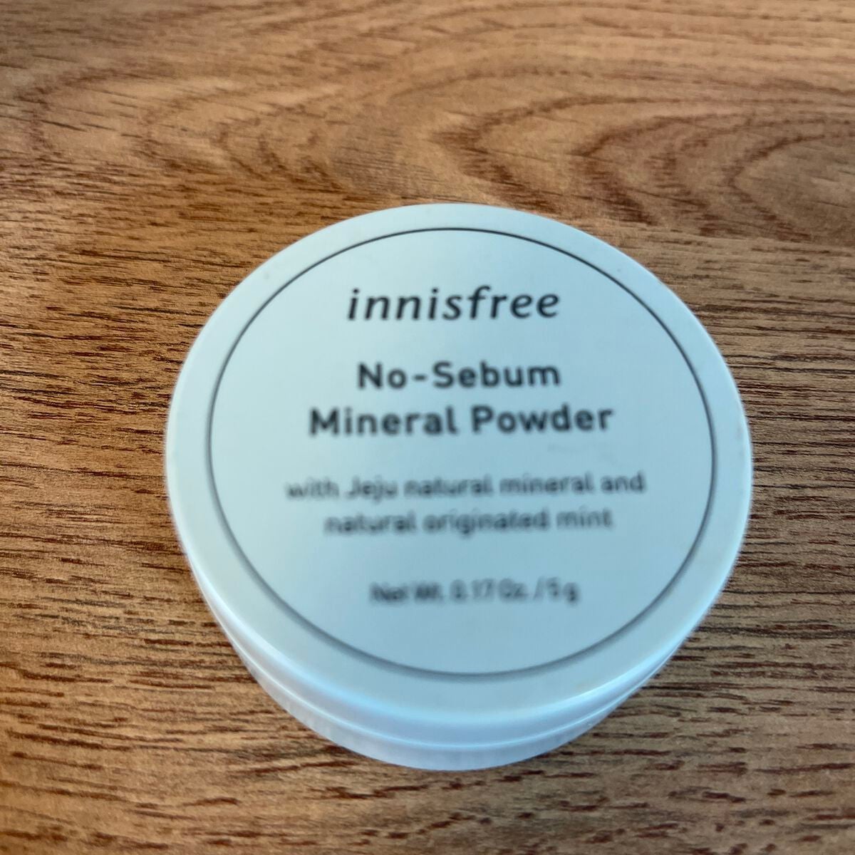 ノーセバム ミネラルパウダー N/innisfree/ルースパウダーを使ったクチコミ(1枚目)