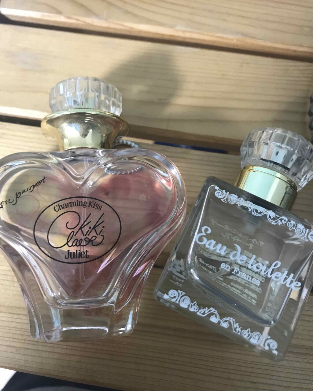 ラブパスポート ジュリエット キキ クレール ウィンター オードパルファムのクチコミ「最近のお気に入りの香水！

どっちもめちゃくちゃ気に入ってる⸜︎︎︎︎❤︎︎⸝‍

キキクレー.....」（1枚目）