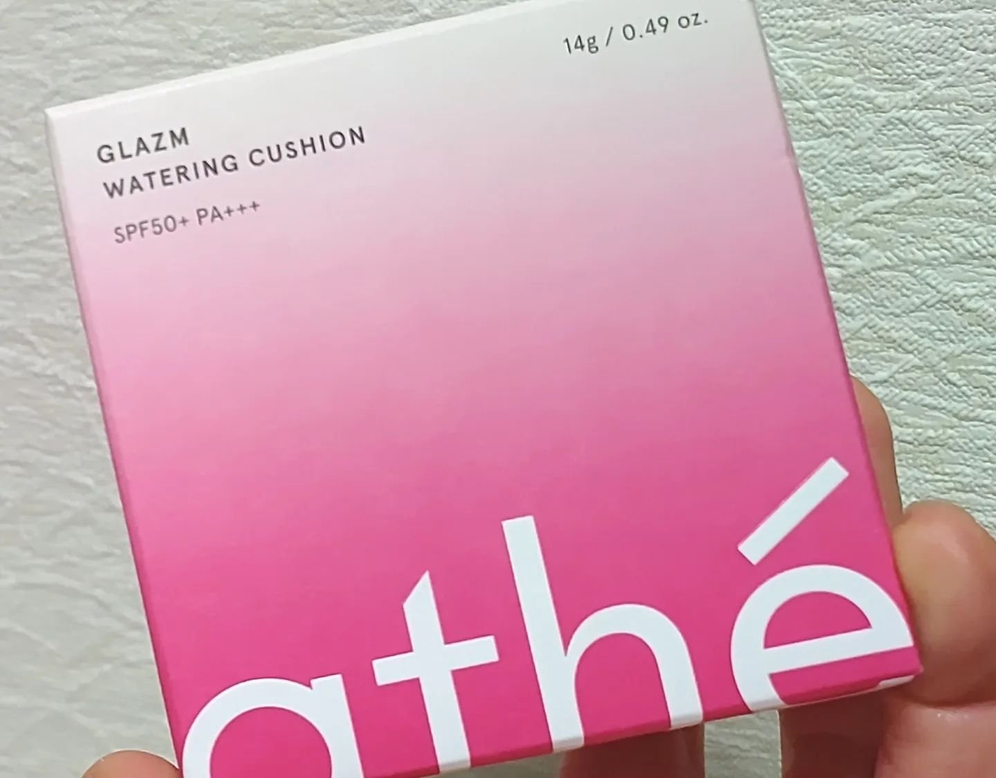 グレーズ ウォータリング クッション/athé/クッションファンデーションを使ったクチコミ（3枚目）